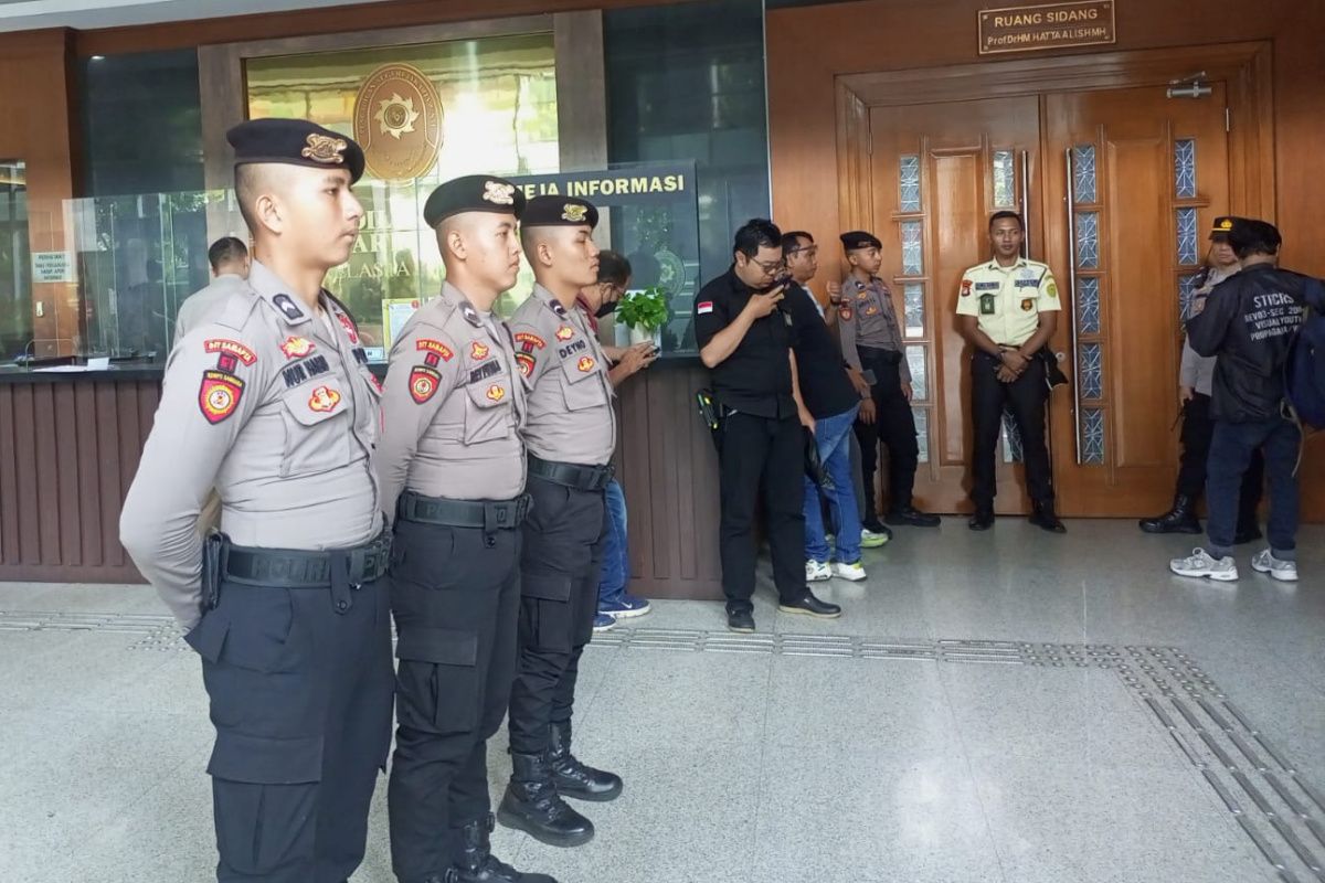 Ratusan Personel Gabungan Amankan Sidang Hasto Kristiyanto di PN Jakpus Hari Ini